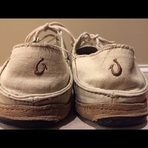 Olukai Ohana Laceup Canvas shoes